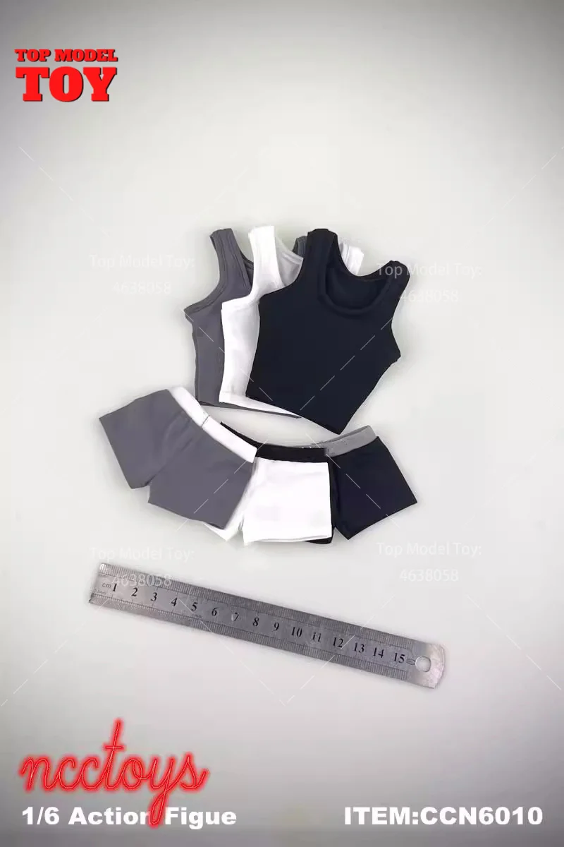 CCN6010 1/6 kamizelka bez rękawów szorty ubrania Model pasuje do 12 ''męskiego żołnierza TBL M034 M035PH silne figurki Body lalki