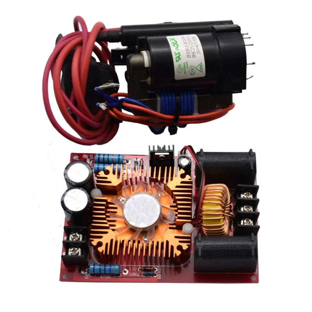 DC 12-30V ZVS Drive Board Module Tesla Coil Flyback Driver /SGTC/Marx Generator Ignition Coil with High Voltage Package 15A 250W