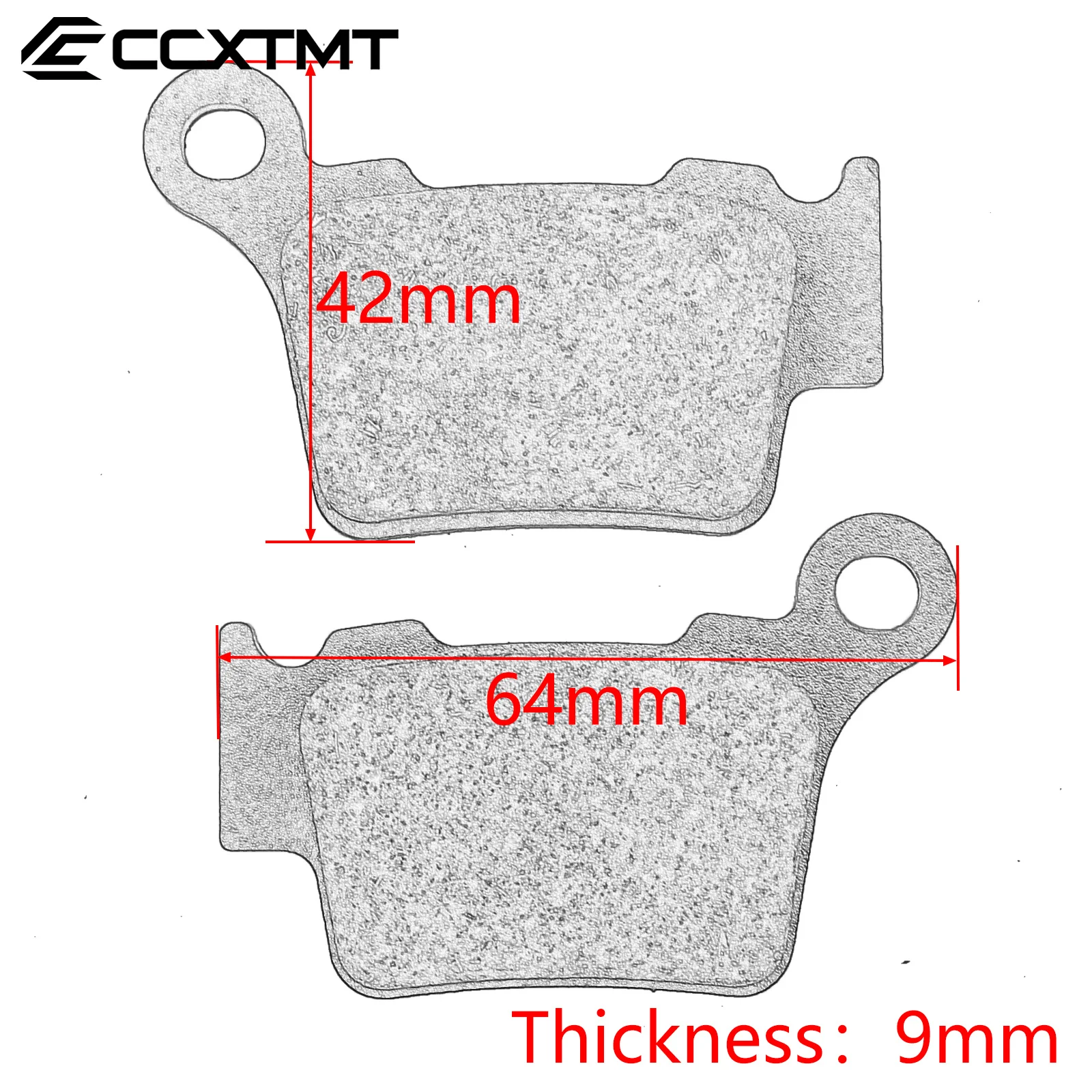 Motorcycle Rear Brake Pads For Husaberg TE300 TE250 TE125 FX450 FE570 FE501 FE450 FE390 FE350 FE250 2008 2009 2010 2011-2013