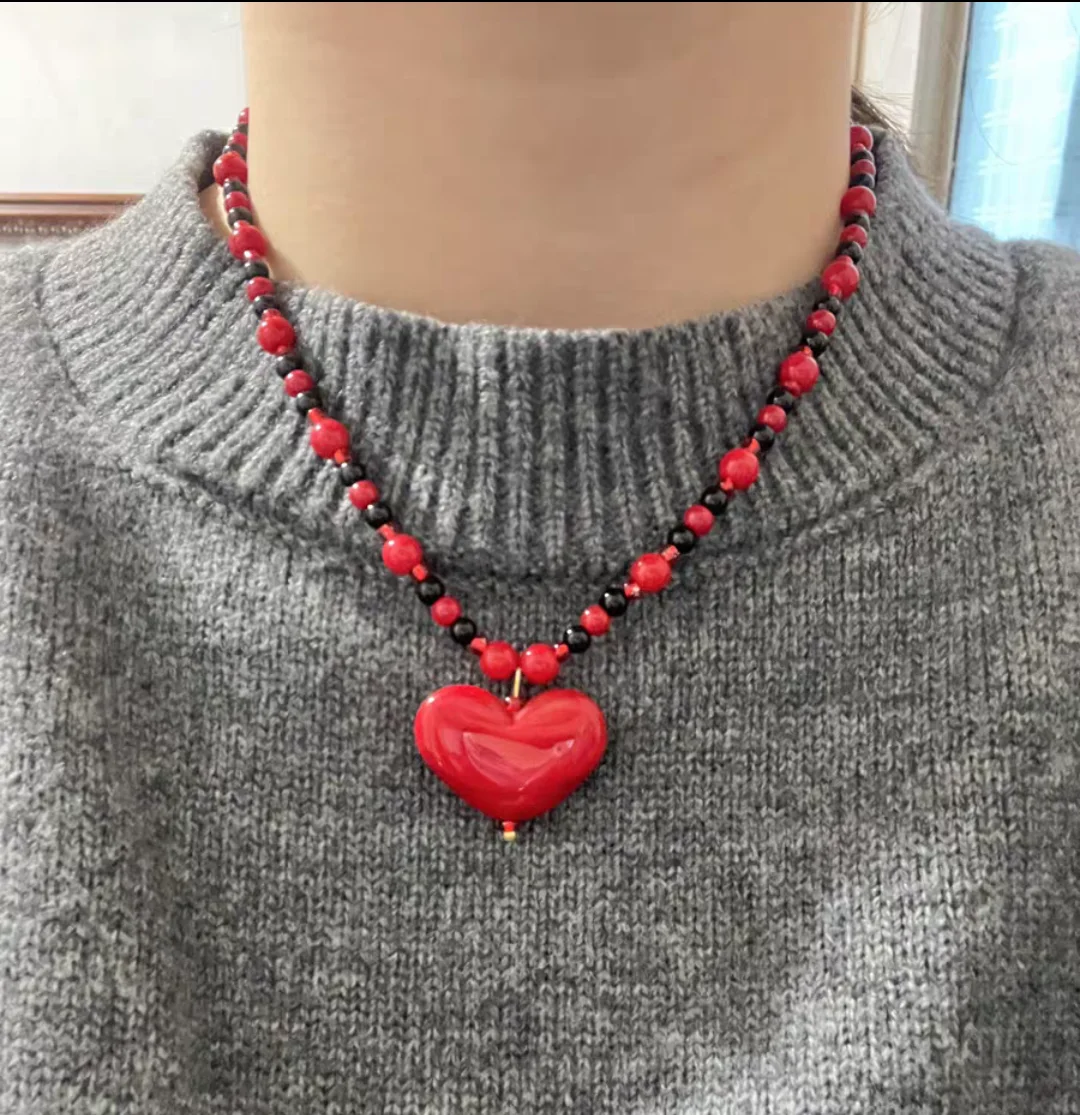 New Handmade Murano Lampwork Glass Fashion Crystal Colorful Leaf Pendant Fit Necklace Hot Sale Jewelry Gifts LL104