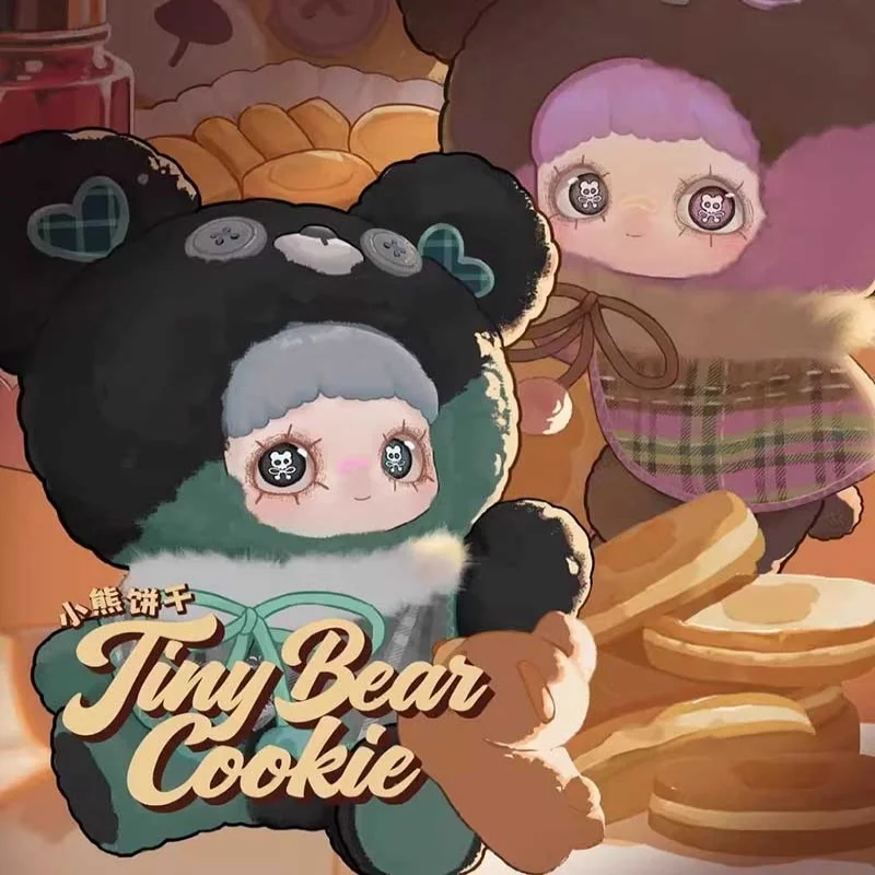 

Новая серия Maymei Bear Biscuit, слепая коробка-сюрприз, милые куклы, украшения, кулон, загадочная подарочная коробка, праздничные подарки для девочек