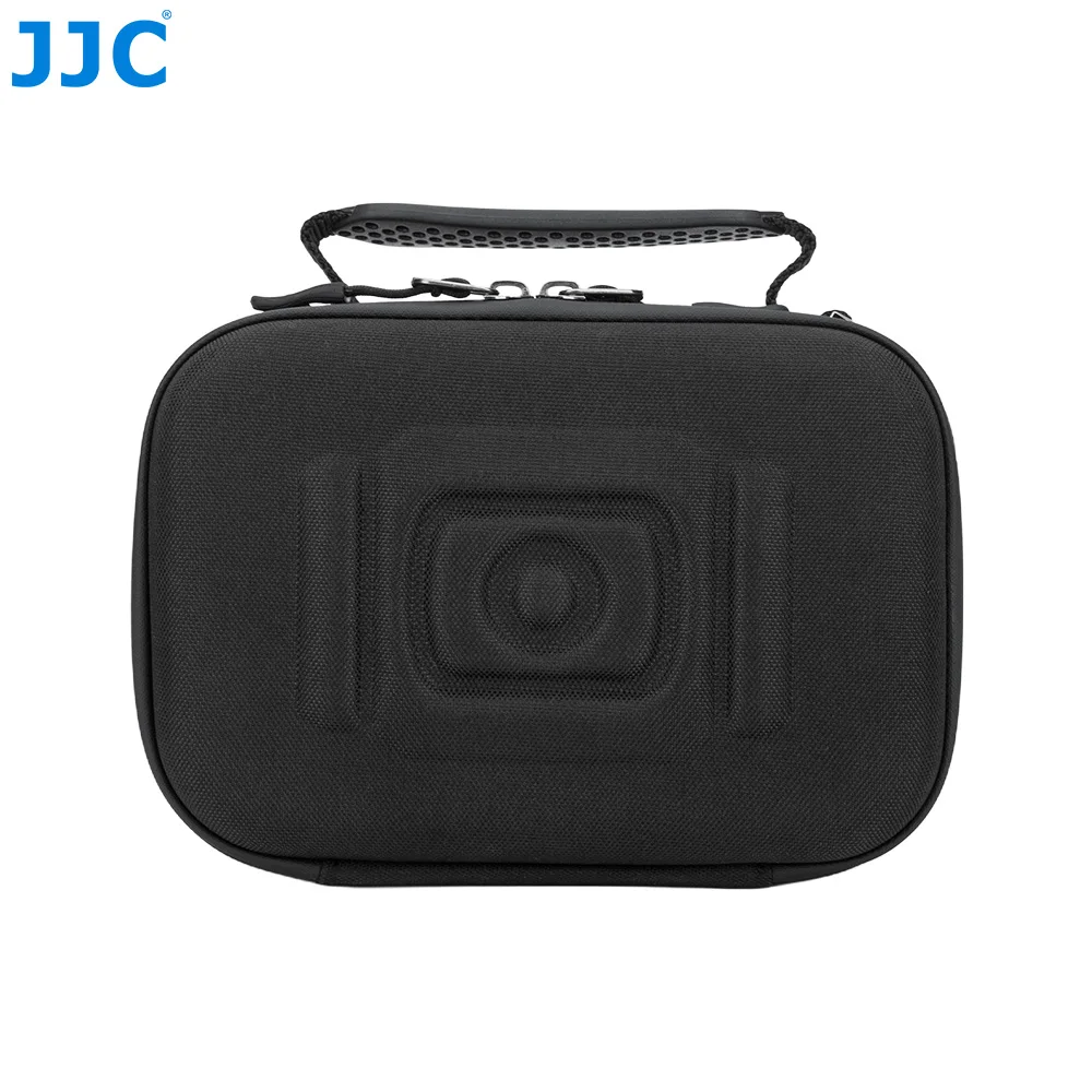 JJC Durable EVA Camera Bag Case for DJI Osmo Pocket 3 Carrying Camera Pouch with Mesh Pockets Strap Action Camera Accessories