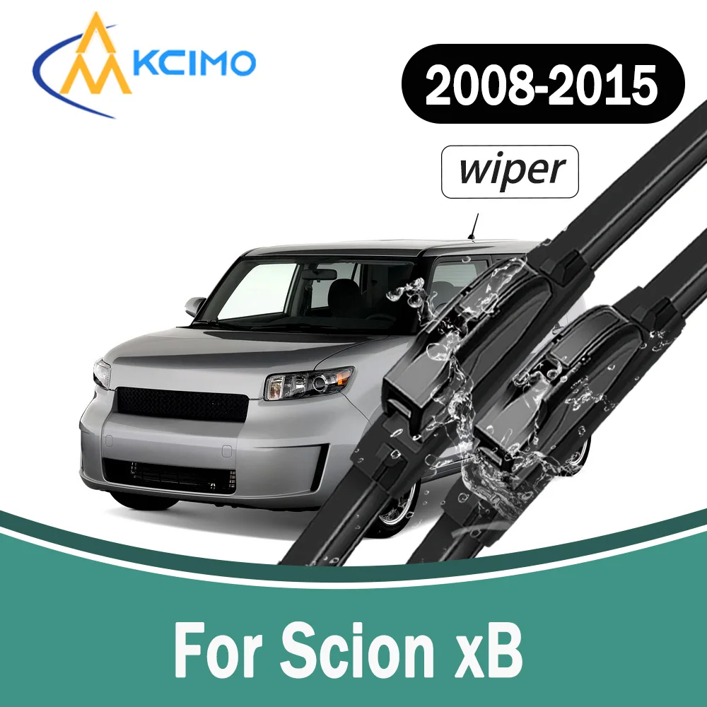 

All-Weather Front Windscreen Wiper Blades For Scion xB 2008-2015 High Quality Silent Car Windshield Replacement Part 2Pcs