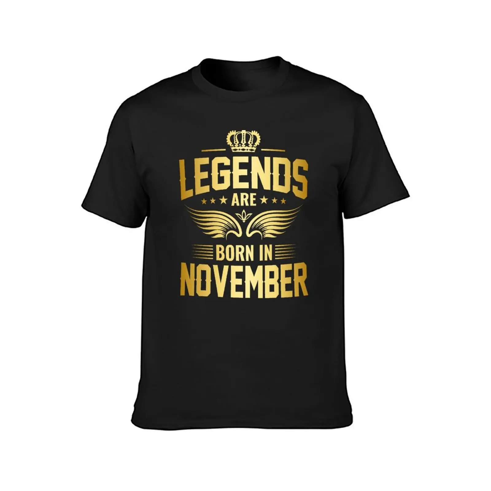 Legends are born in November T-Shirt boys animal print customs design your own mens workout shirts