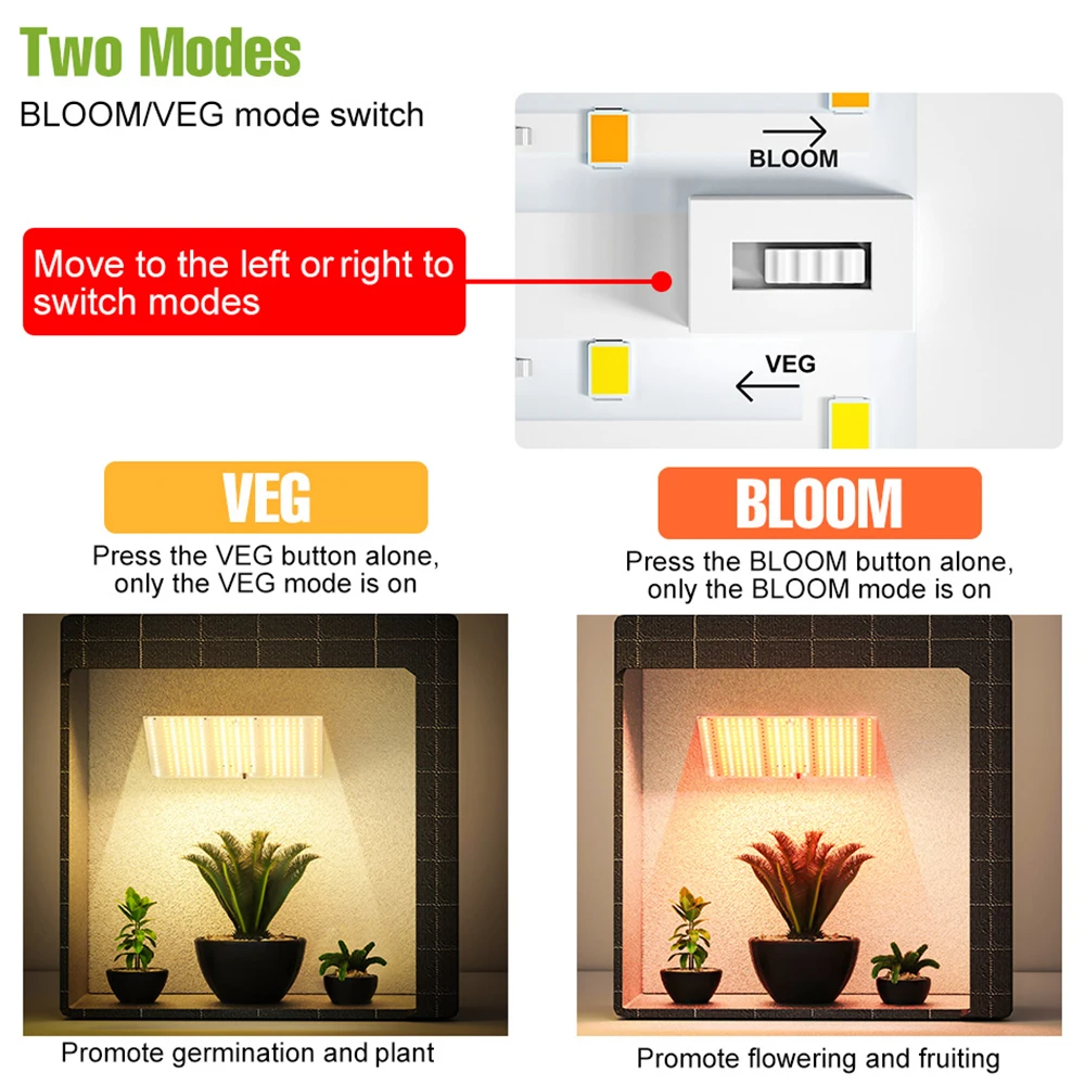 200W LED plante poussent lampe spectre complet lumière du soleil 220V panneau quantique graines culture lampes intérieur serre tente remplissage éclairage