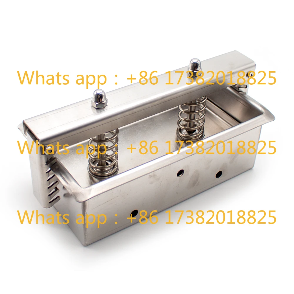 1KG Ham Meat Pressing Tool Box Meats Press Tool Kitchen Cooked Meat Frozen Beef Rolls Stainless Steel Forming Tool 200x100x70MM