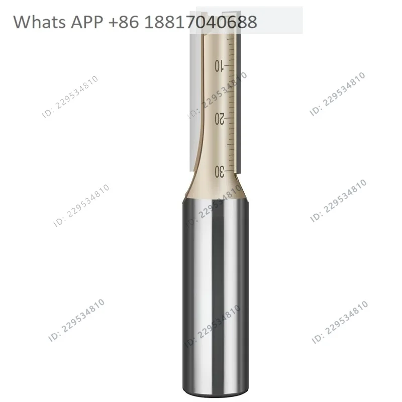 1PC  Metric double-edged straight knife trimming machine cutter head engraving machine cutting milling cutter