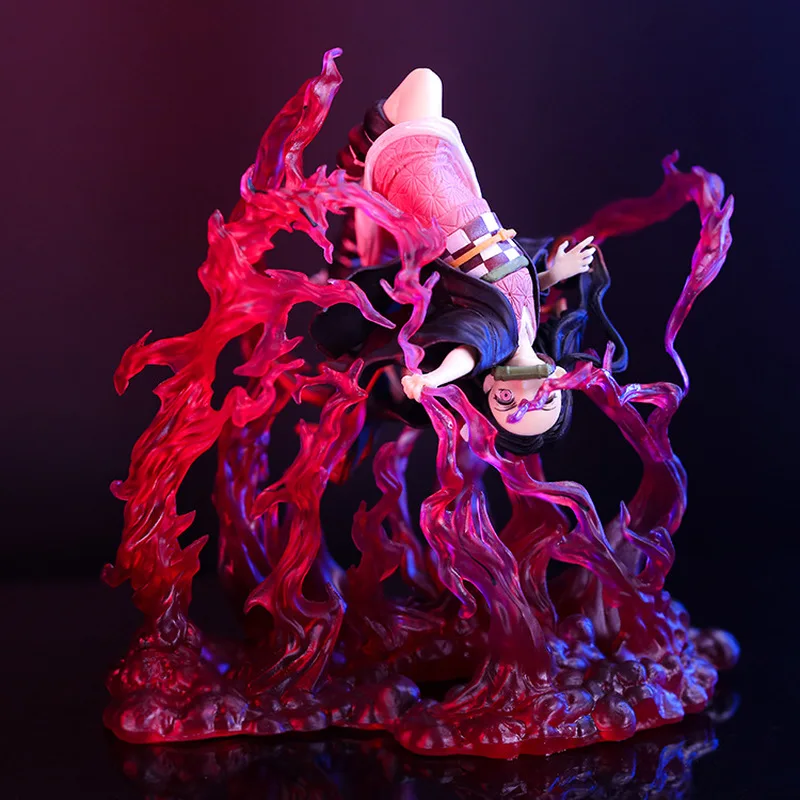 16cm Demon Slayer Kamado Nezuko Anime Figure Anime Action Figure Statue Ornaments Collection Pvc Model Doll Birthday Gift