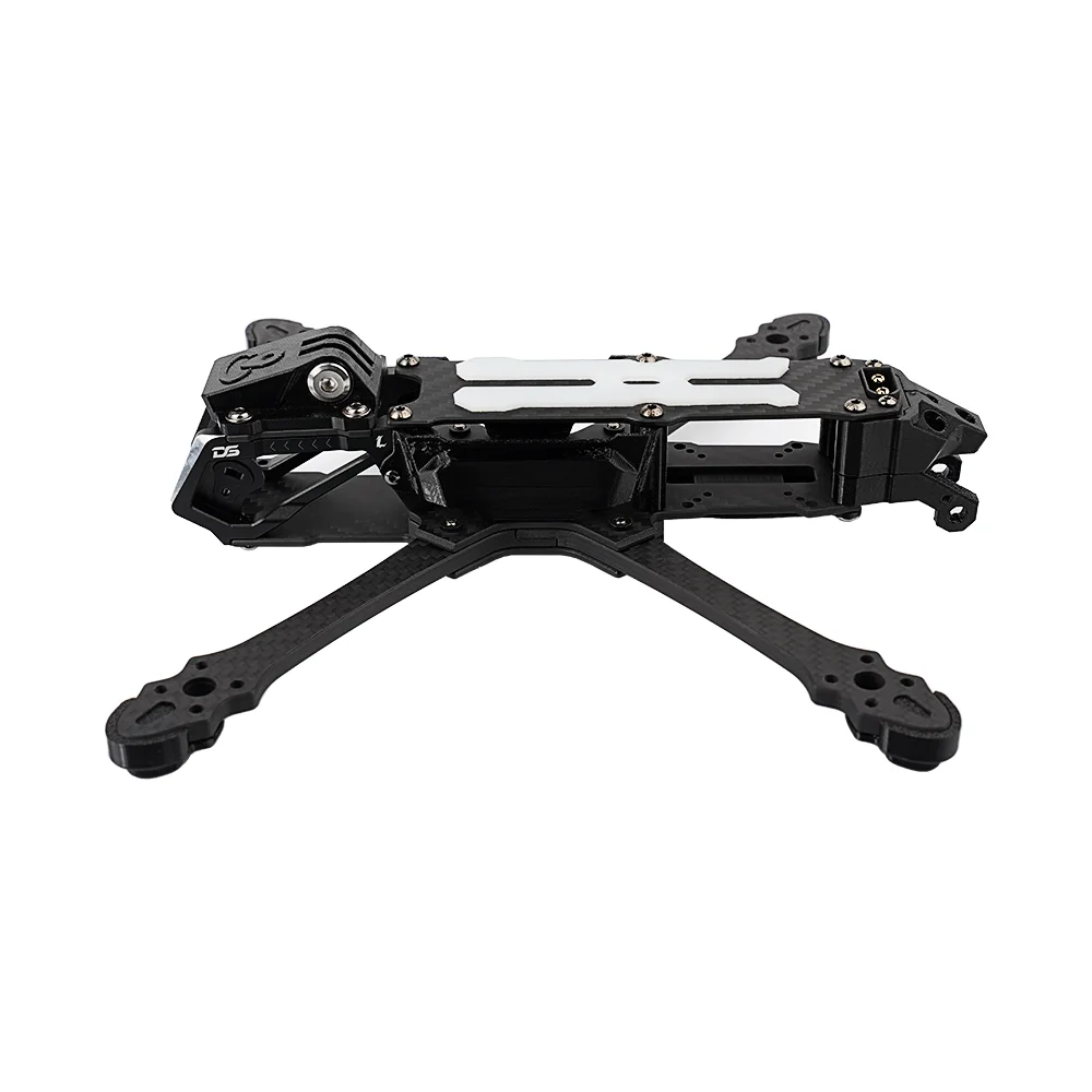 DeepSpace SEEKER5 5 Inch DC/XL Carbon Fiber FPV Frame Kit, O4 PRO Version, Freestyle Long Range Frame for FPV Racing RC Drone