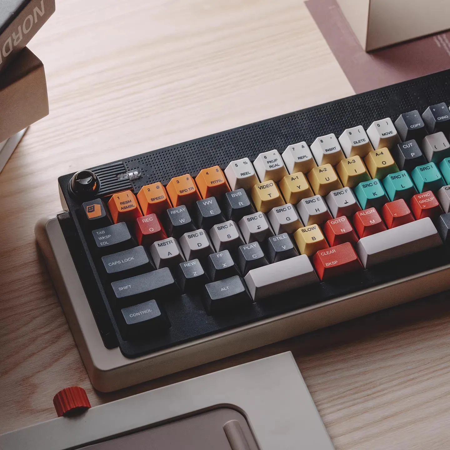 FBB Keycaps ACCOM Editor PBT 1.7MM Thickness Key Caps For Cherry Profile MX switches Mechanical Keyboard Keycap DIY Kit