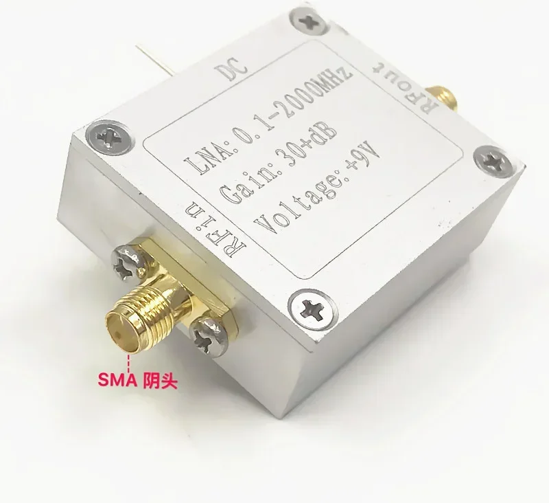 RF Broadband Amplifier 0.1-2000MHz 32dB