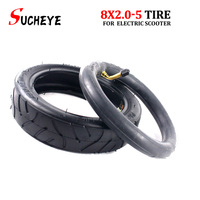 8 inch 8X2.0-5 Pneumatic Tire Inner Tube  Outer Tyre for Electric Scooter Baby Trolley  8x2.0-5