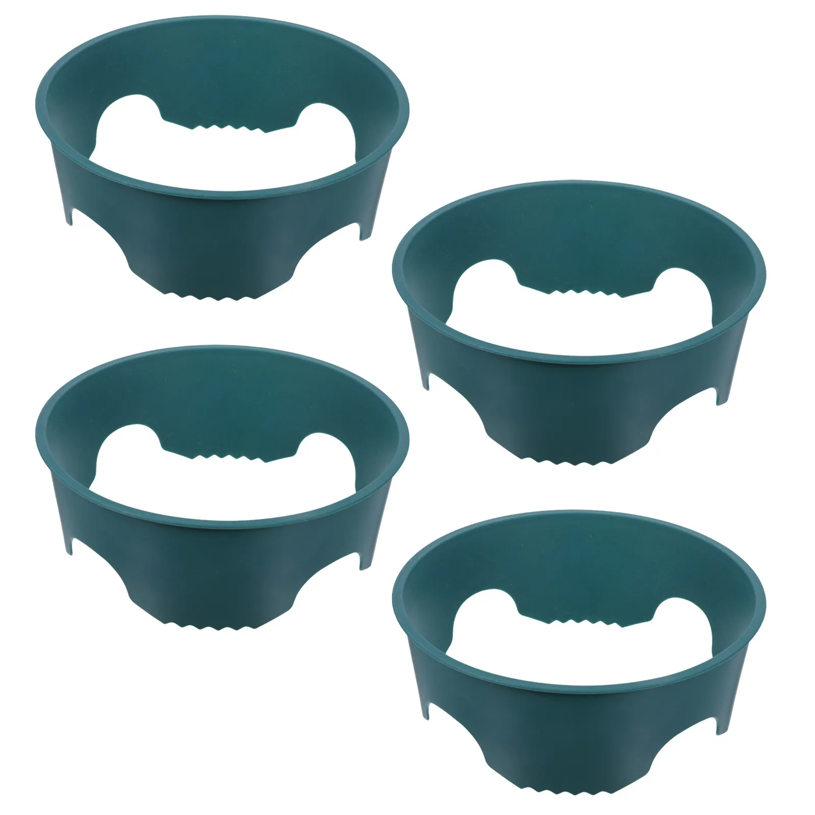 4Pcs Garden Plant Isolation Rings Root Protection Barrier for Vegetable Tomato Flower Plantings Collar