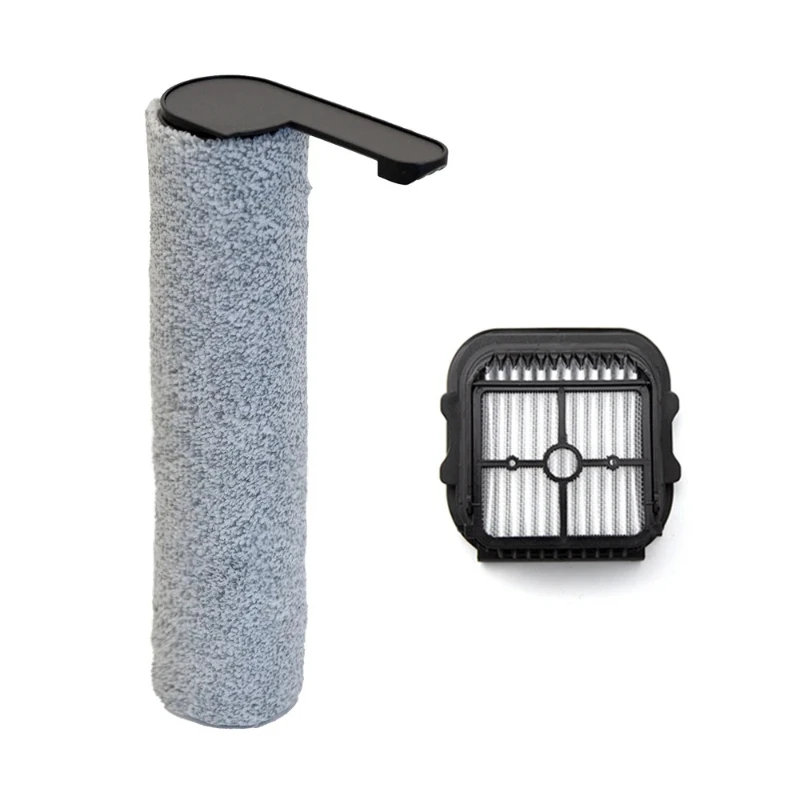 

1set Roller Brush Bar HEPA Filter For Wet And Dry Vacuum Cleaner Soft Roller Brush Filter Accessories