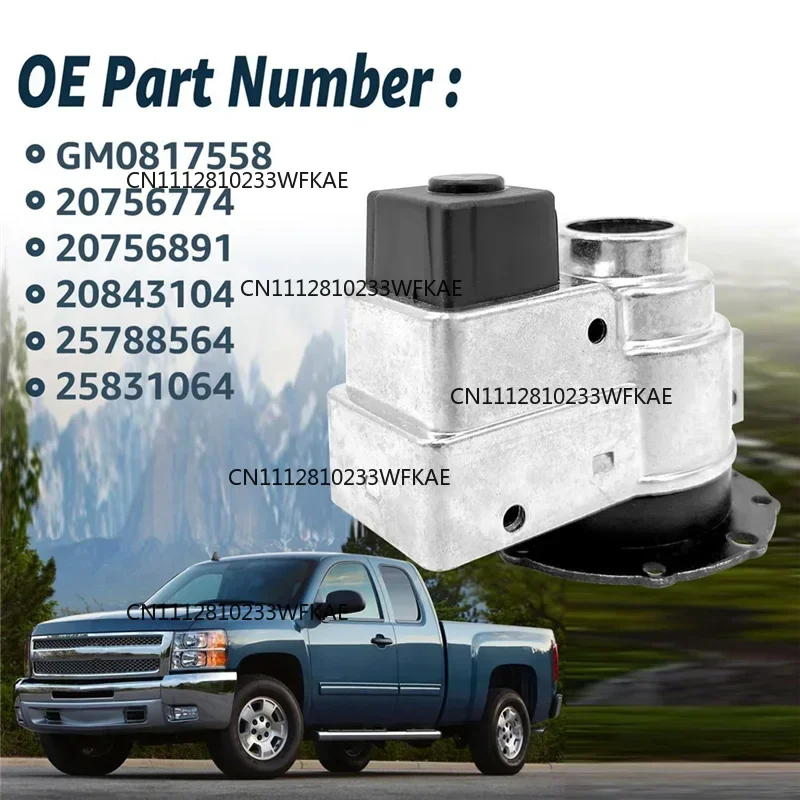 A16P-Mirror Folding Motor GM0817558 20756774 20756891 For GMC Sierra  Tahoe Suburban Silverado Cadillac Escalade