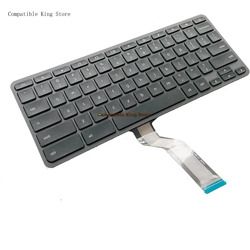 dd US Keyboard  For Acer Chromebook C722 C722T C734 C734T C741L C852 Black Color NK.I111S.0C8