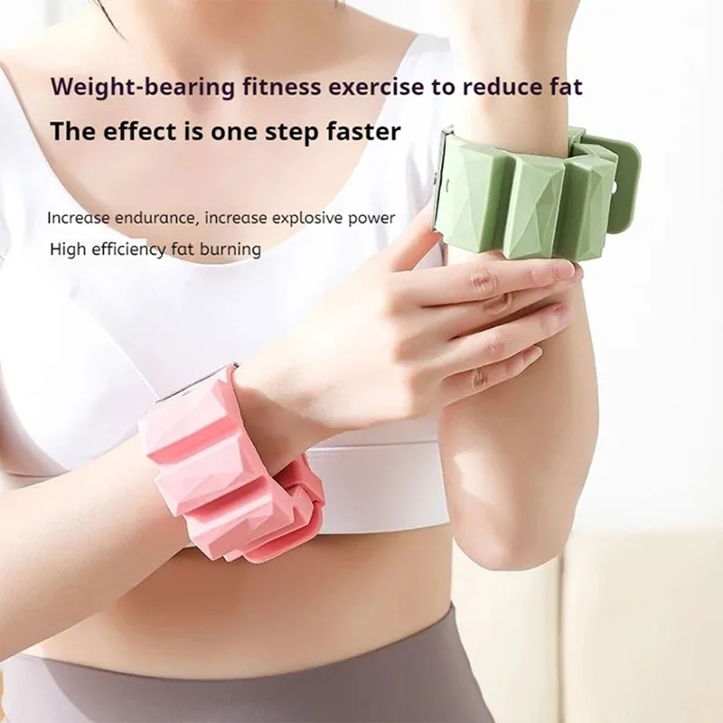 0.5kg Weight Bracelet Running Weight Equipment Leg Strength Trainer Invisible Wrist Hand Foot Arm Universal Weight Belt