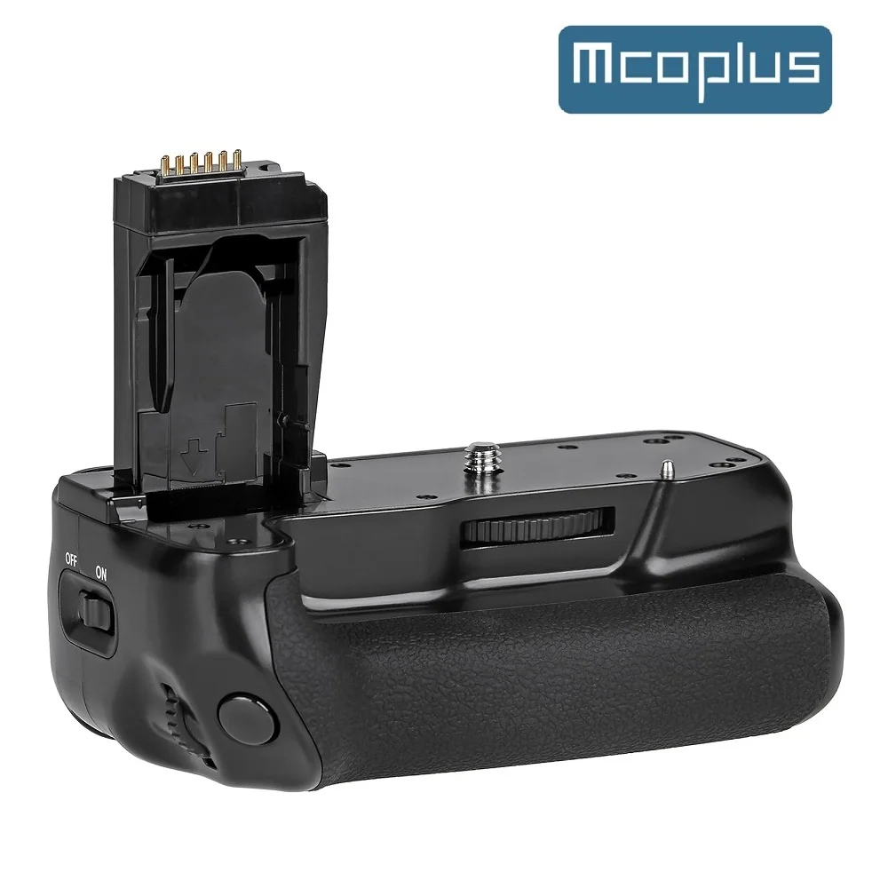 Mcuplus BG-760D vertical battery grip as BG-E18 for Canon EOS 750D 760D Rebel T6i T6s 8000D Kiss X8i Camera /Work with LP-E17