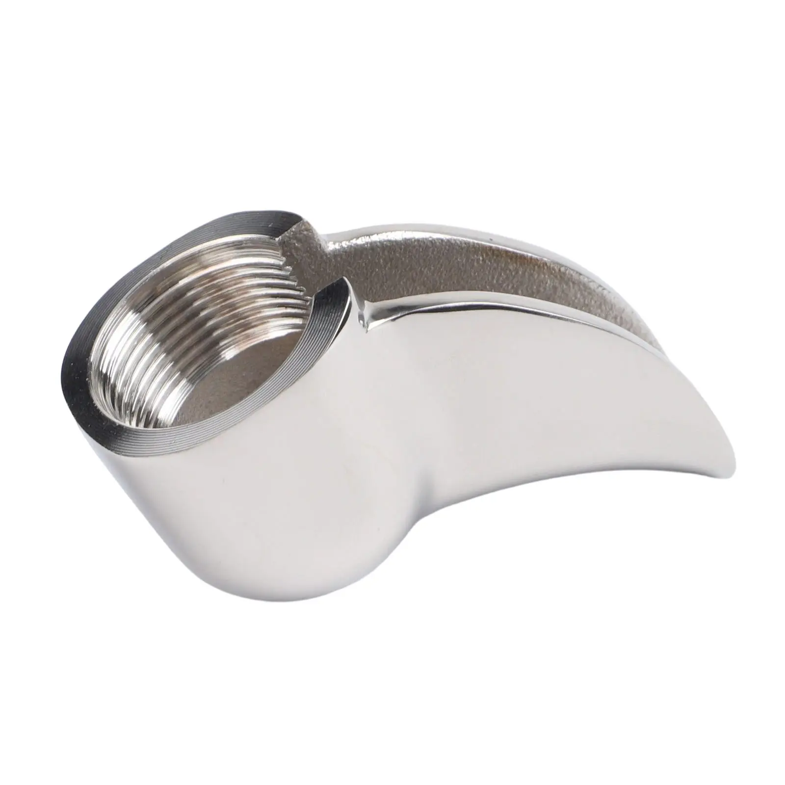 Replacement portafilter spout for E61 espresso portafilters crafted to deliver balanced coffee extraction with build