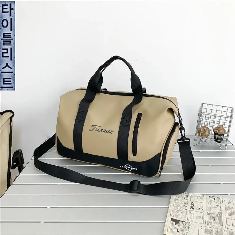 Chao Pai Casual Shoulder Bag Korean Lightweight Golf Bag Couple Style Sports Bag Dry Wet Separation Fitness Bag Golf Shoes Bag