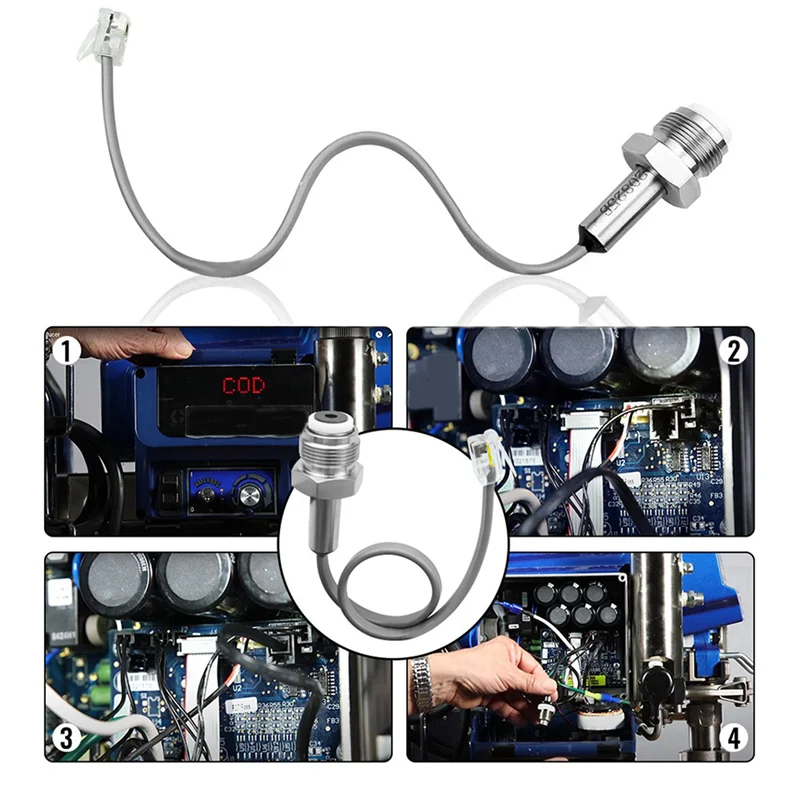 AC88-4X 243222 Przetwornik do malowania natryskowego Pasuje do malowania natryskowego Ultra 190ES 390 395 490 495 595 695 795 1095 1595 3400 3900