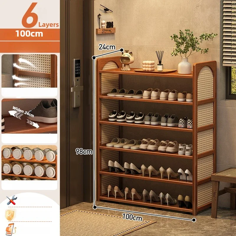 Simple Shoe Rack Multi-layer Household Floor Standing Shoe Rack Vertical Multi-layer Space Saving Shoe Rack Dormitory Storage