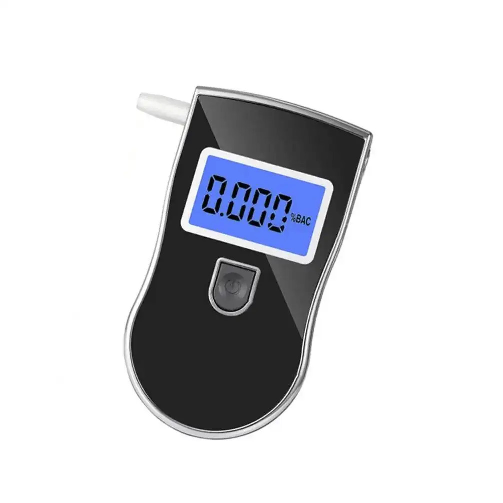 AT-818 Professional Police Digital Breath Alcohol Alkohol Breathalyzer Analyzer Detector Practical Tester Dropshipping