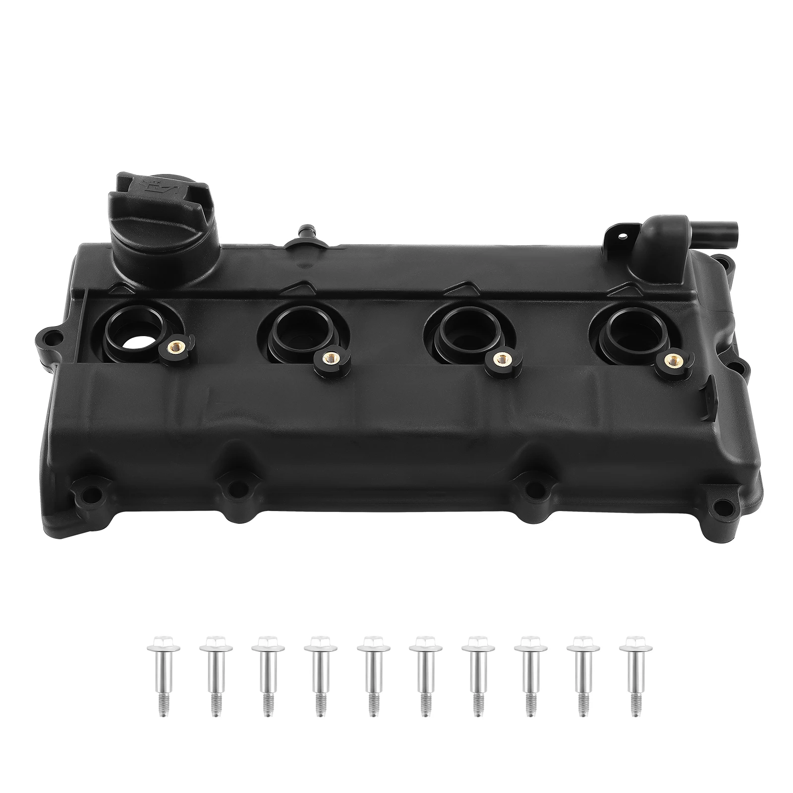 Engine Valve Cover w/ Gasket Bolts for Nissan Serena C24 QR25DE QR20DE 1999-2005 132648H303