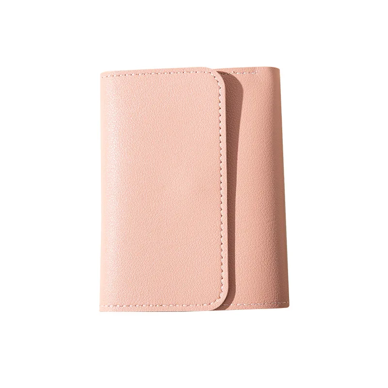 Fashion PU Leather Women Card Wallets Multi-functional Small Short Mini Coin Purse Wallet Money Bag Ladies Card Bag Card Holder