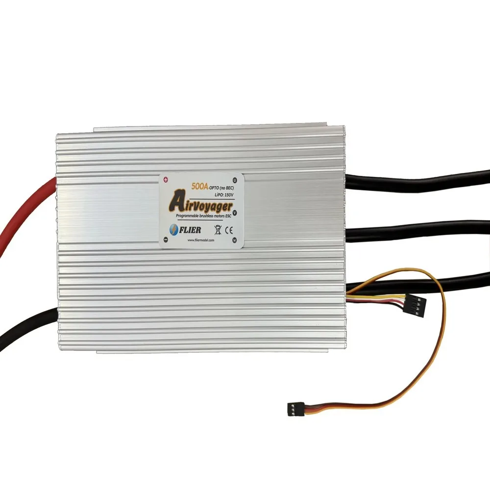 HV Flier 150V 500A RC Brushless ESC Motor Speed Controller for Car Boat Airplane