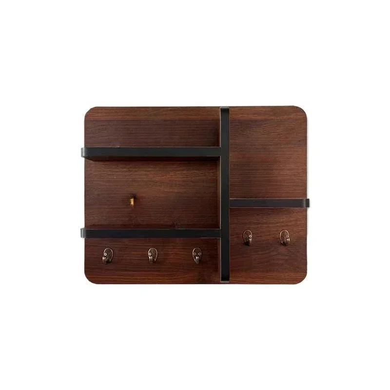 Meter box blocking decorative painting coat hook free punching empty distribution box hanging painting rack