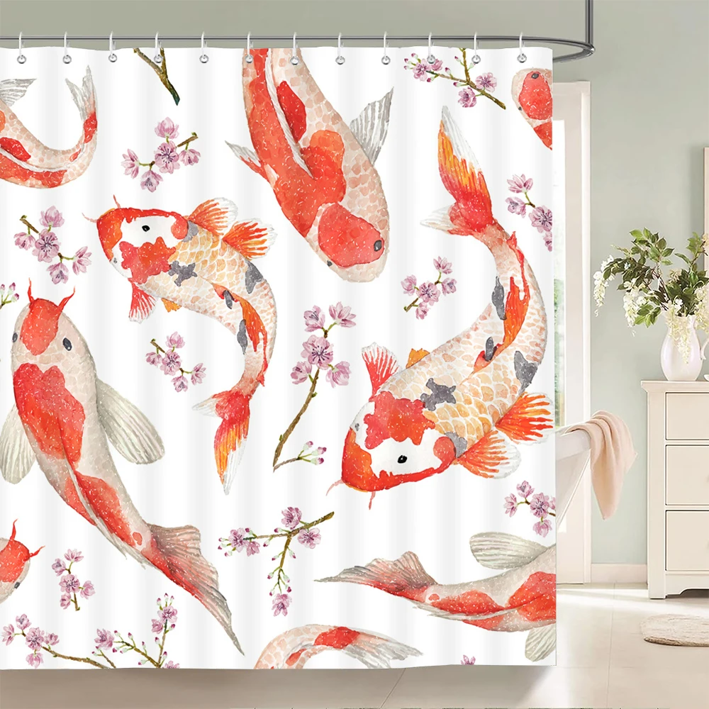 Bath Curtain 3d print Dandelion Butterfly Flower Shower Curtain 180*180cm Waterproof Bathroom Home Washable Fabric Bath Screen