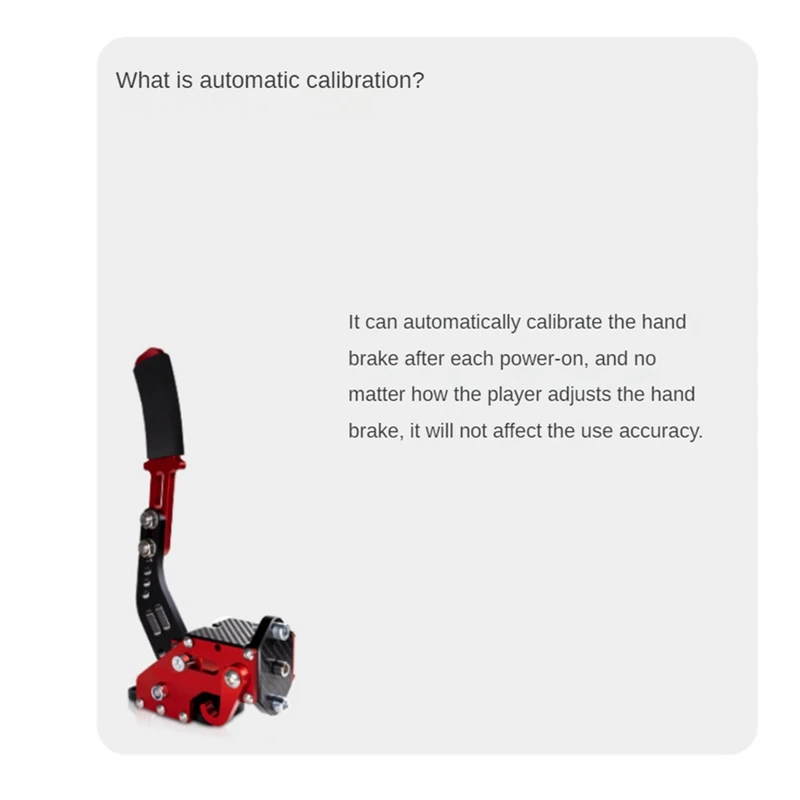 A39Q-USB Handbrake For Rally For G29/G27/G25 PC Hall Sensor USB SIM Racing For Racing Games T300 T500 HB1009