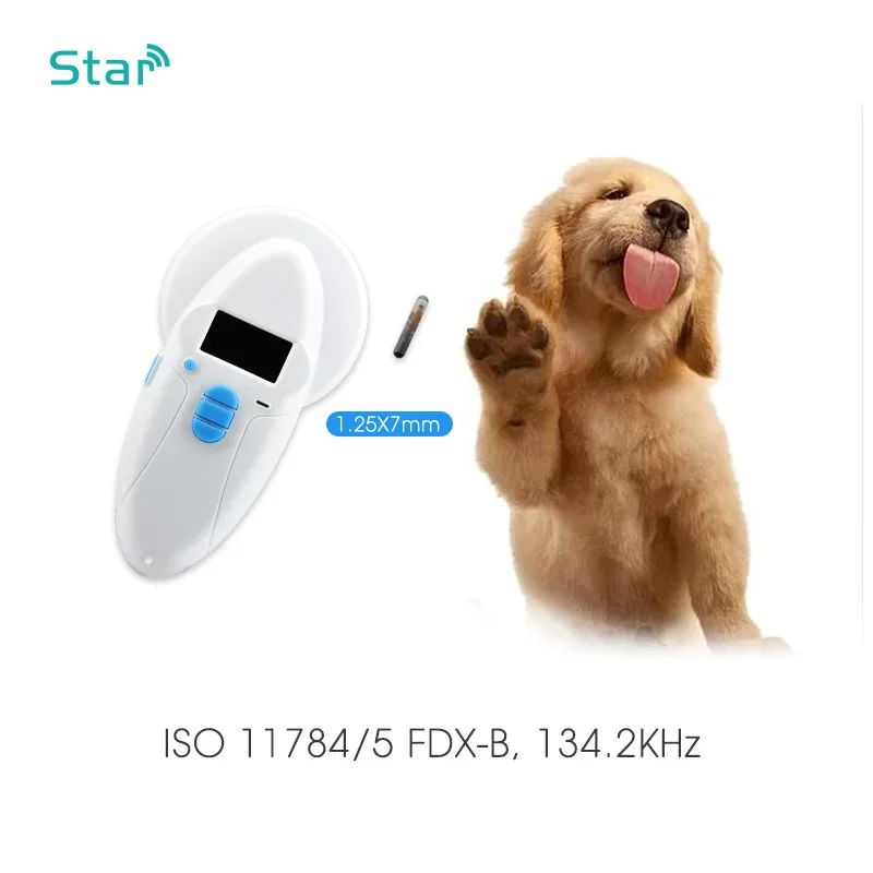 Solo microchip 134.2khz cane pesce iniettabile rfid animale domestico microchip 2.12*12mm 1.4*8mm 1.25*7mm Iso11784/5 Fdx-b Microchip Tag