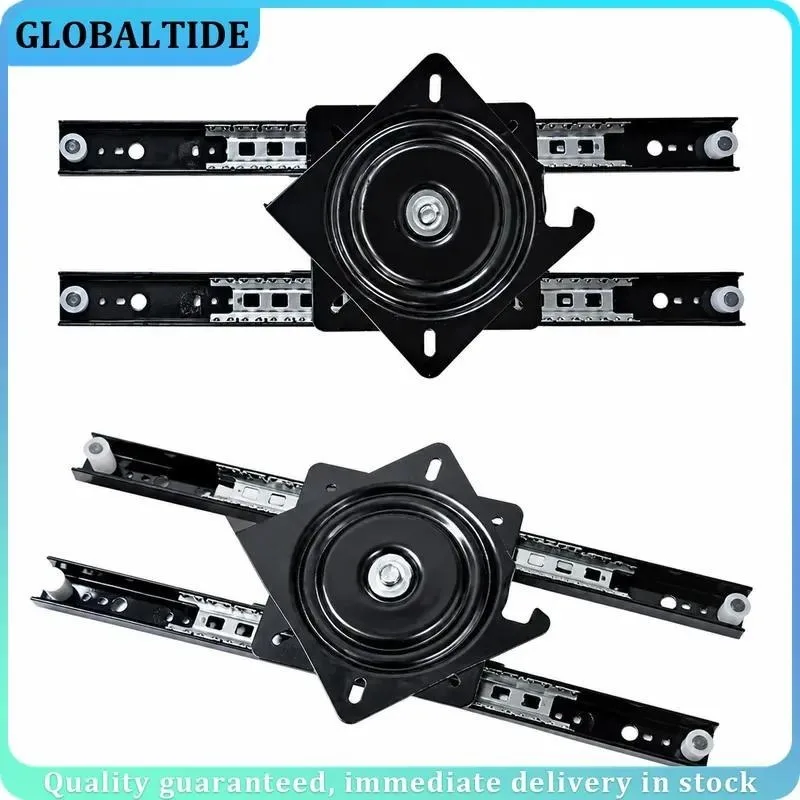 Rotary Pull Out Expandable Countertop Slide Table Kitchen Island Extension Top Rail System Mechanism Attachment