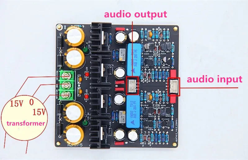 Reference HDAM Hyper Dynamic MARANTZ Circuit HiFi Class A Preamp Audio Amplifier Board DIY Mirror Symmetry Design