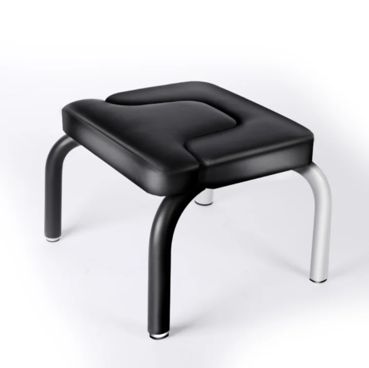 Longglory Small Fitness Equipment Steel Yoga Stools Yoga Chair Home Stretching Yoga Handstand Bench Inverted Stools