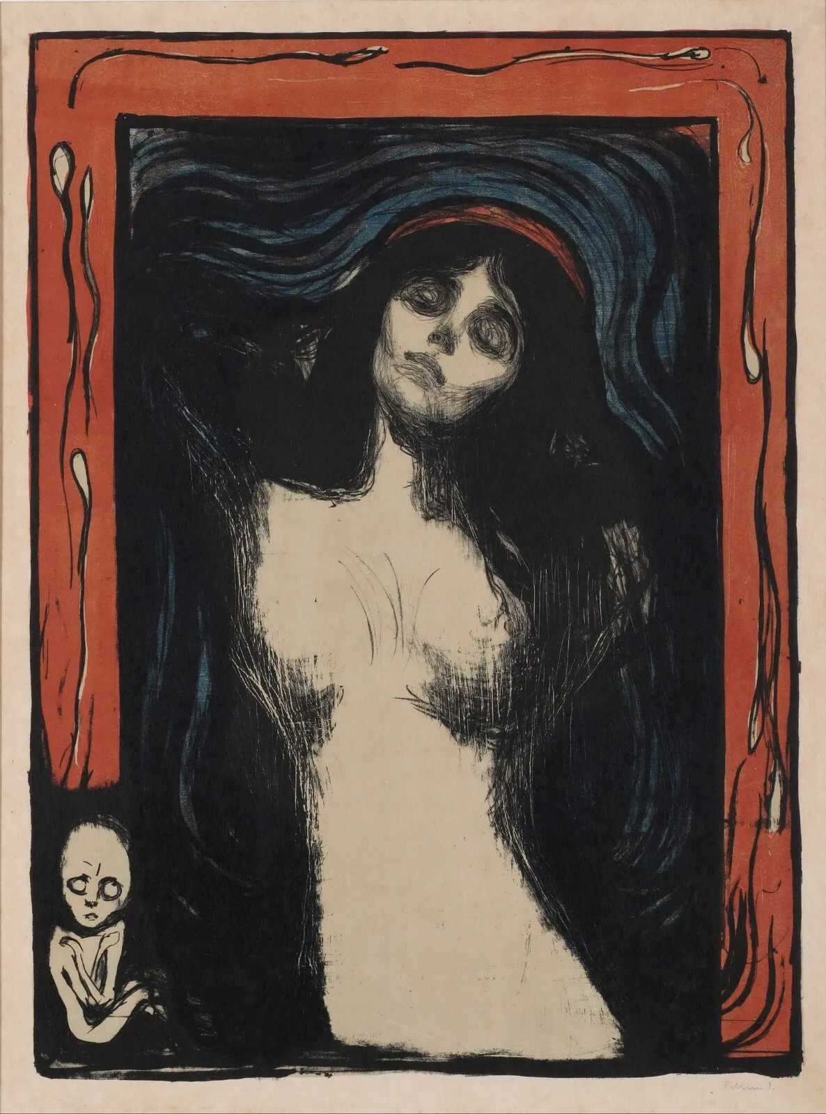 EDVARD MUNCH Art Poster or Rolled Canvas Print 