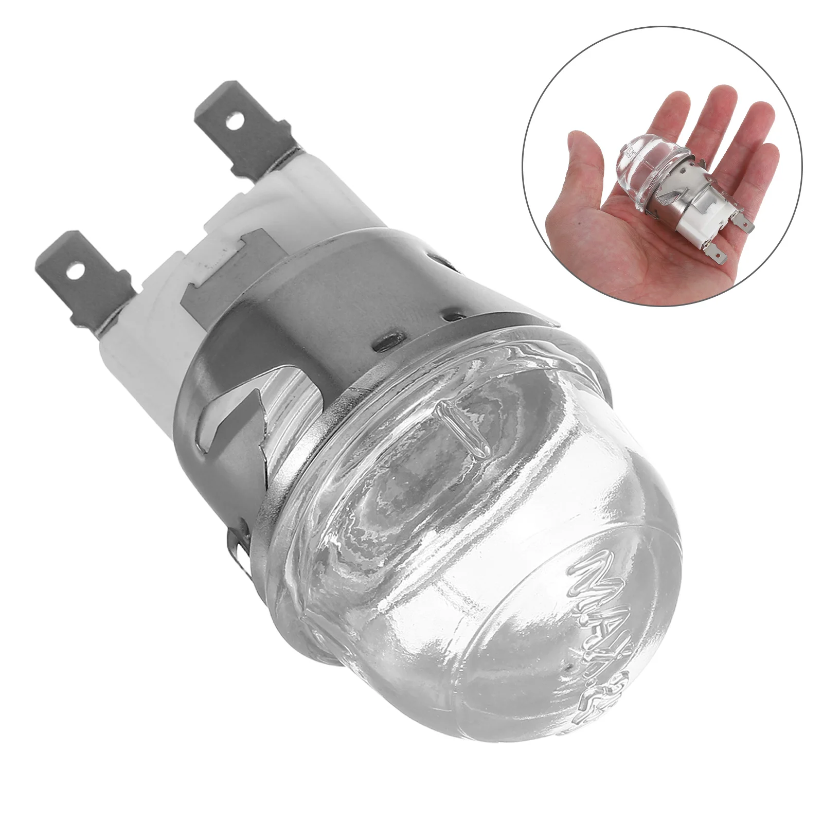 

2Pcs Heat Resistant Oven Lamp Holder Socket Adapter Replacement Base for Toaster Oven Light Bulbs G9 High Temperature