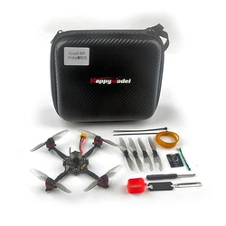 HappyModel Crux3 1-2S ELRS 3 Inch F4 2.4G RX Toothpick FPV Racing Drone BNF with 5.8G VTX Caddx 1200TVL Camera EX1202.5 KV6400