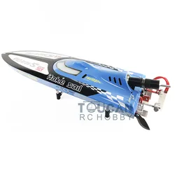 G30C ARTR In Fibra di Vetro RC Barca di Corsa 30CC Motore di Raffreddamento Ad Acqua Sys Exhaust' Sys Blu TH02711