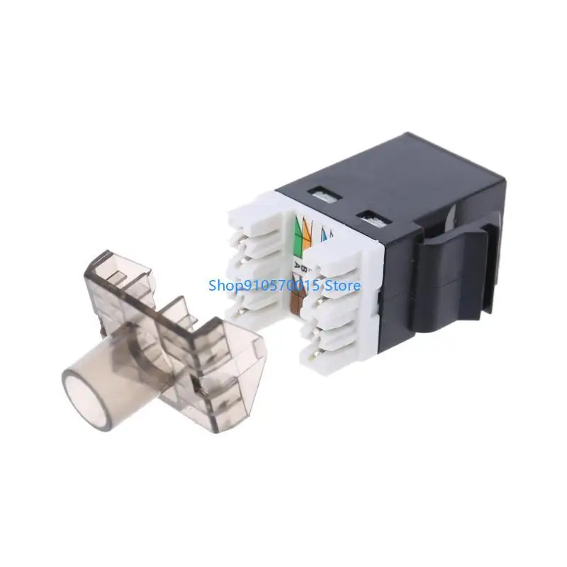 B95C RJ45 Cat6 Keystone Jacks Profile 2-Pack, Ethernet Down Keystone