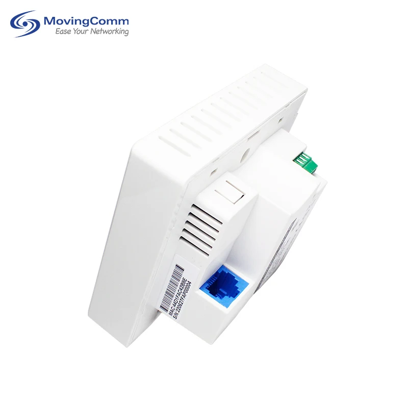 Mt7621 1800Mbps 11ax Wifi6 ثنائي النطاق في تطبيق لاسلكي على الحائط مع 1 Wan 4 Lan منافذ جيجابت جدار جبل نقطة وصول لاسلكية واي فاي