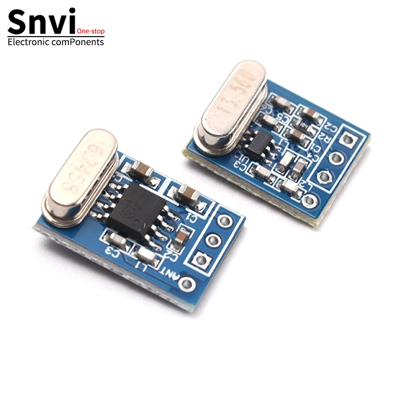 Snvi 1 Stück 433 MHz Wireless Sender Empfänger Board Modul SYN115 SYN480R ASK/OOK Chip PCB für Arduino