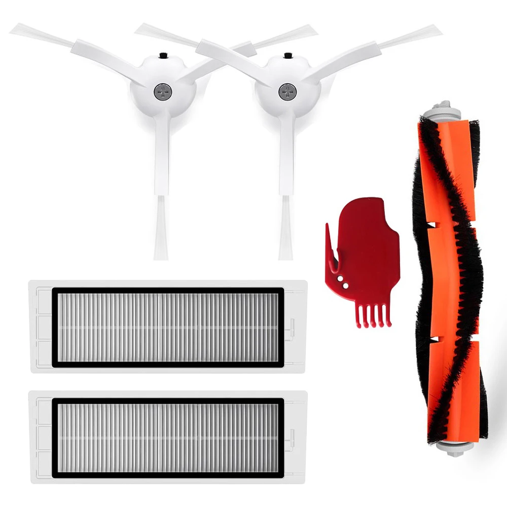 Spazzola principale Lavabile Hepa Filtro spazzola Laterale per Xiaomi norma mijia 1S SDJQR01RR Xiaowa C10 E35 E3 Robot Aspirapolvere accessori