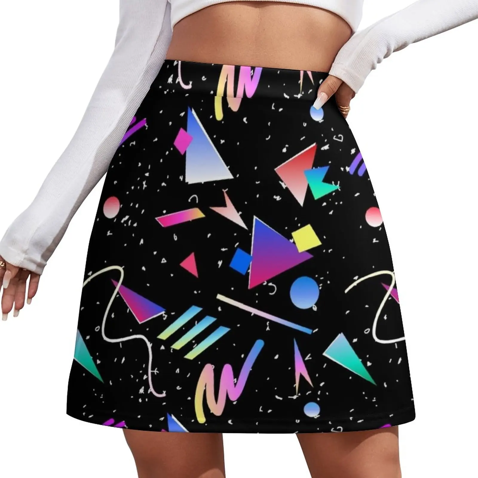 

HELLO MEMPHIS (black) Mini Skirt dresses summer woman 2023 luxury women's skirt Women skirts