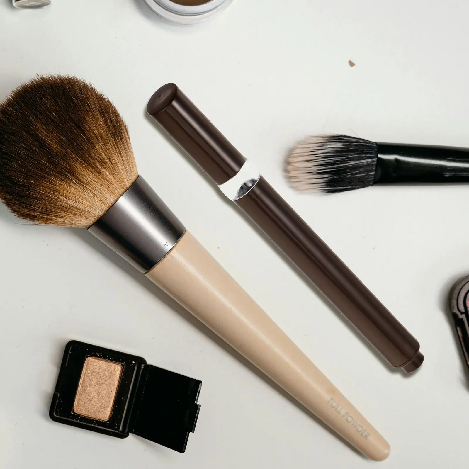 

2ml Coffee Empty Cuticle Oil Pen Lip Gloss Containers Nail Polish Bottle Travel Size Reusable Brush Plastic Refillable Tubes