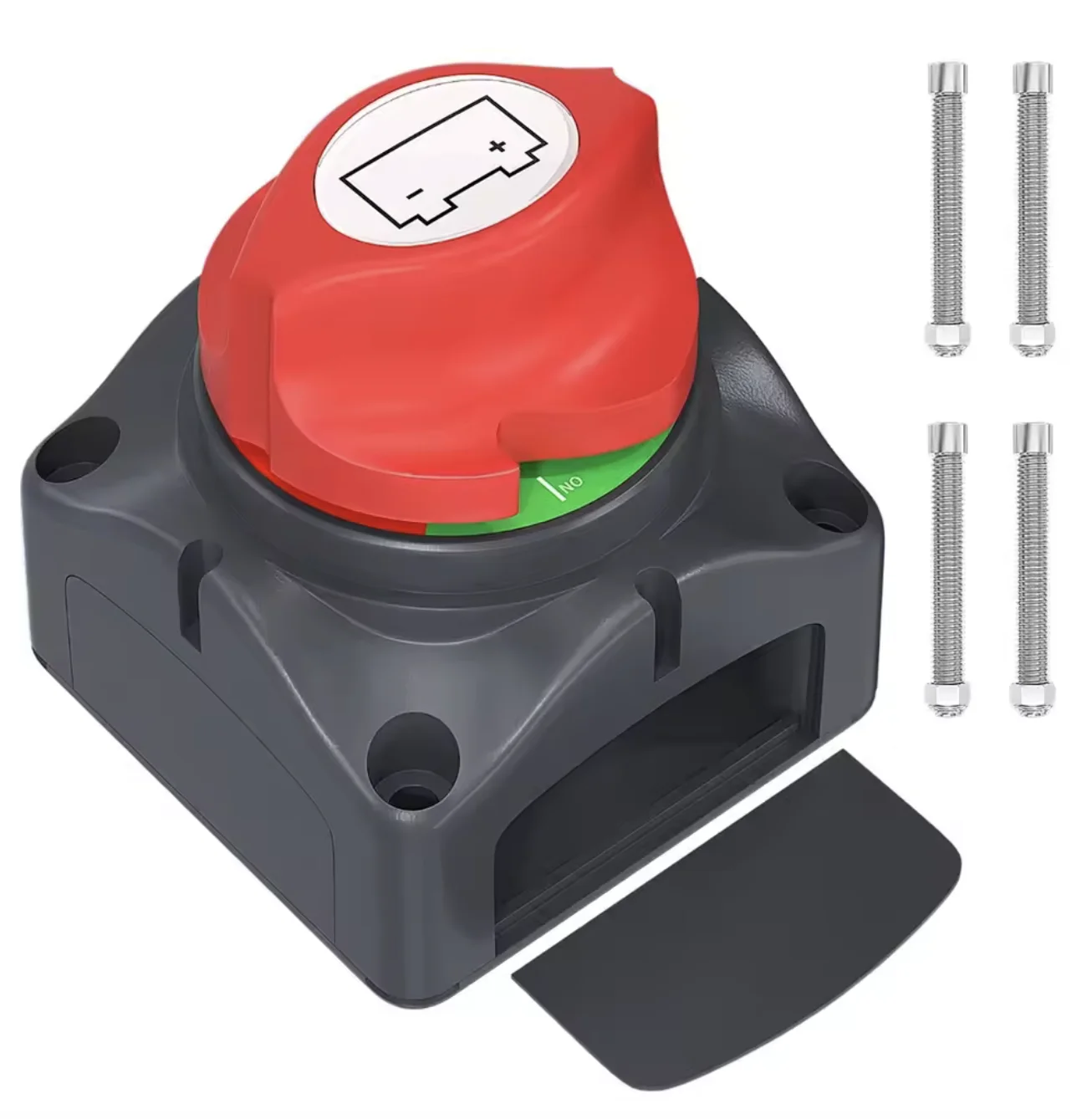 High Current Battery Disconnect Switch M8 200A M10 300A, Marine RV Car Battery Isolator for Power Cut Off