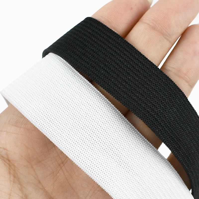 10 メートル 10-50 ミリメートル拡大ポリエステル弾性バンドスポーツリストバンド衣類ウエスト拡大弾性バンド DIY 縫製アクセサリー