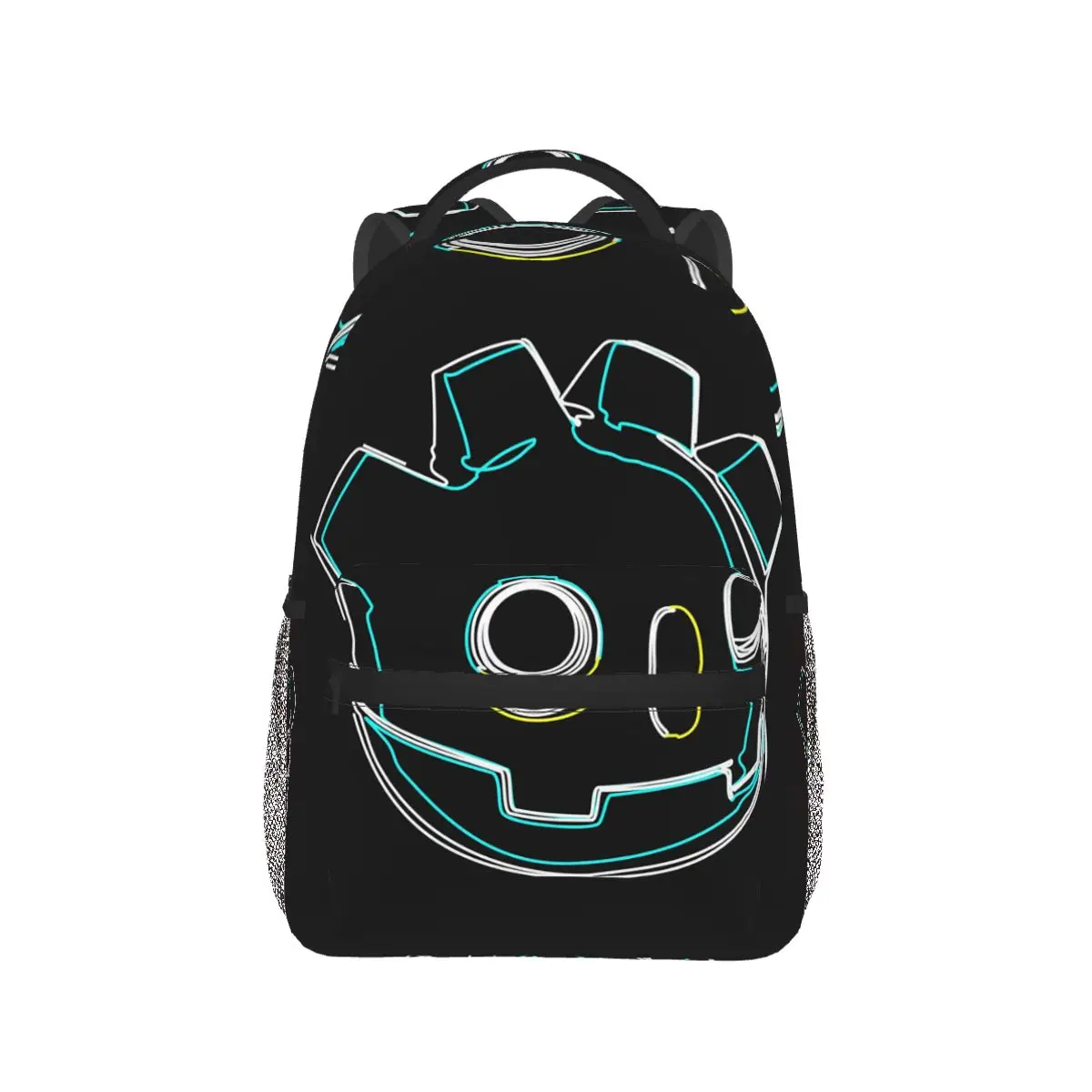 

Godot Engine Face Backpack Hot Sale Daypack Large Capacity Boys Girls BookBag School Bag Shoulder Bags for Men Women